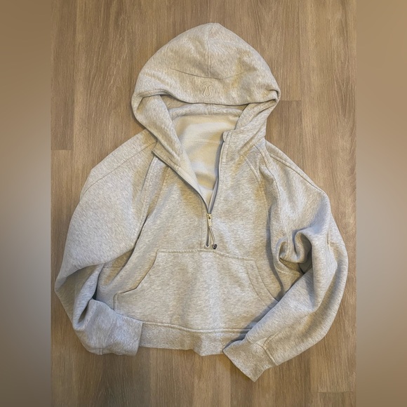 lululemon athletica Tops - Scuba oversized 1/2 zip - HCUG - m/l